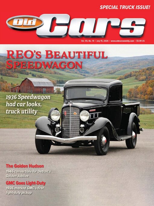 Cover image for Old Cars Weekly